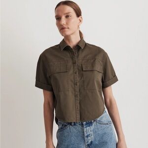 NWT Madewell Utility Button-Up Shirt